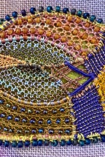 Detail of needlelace